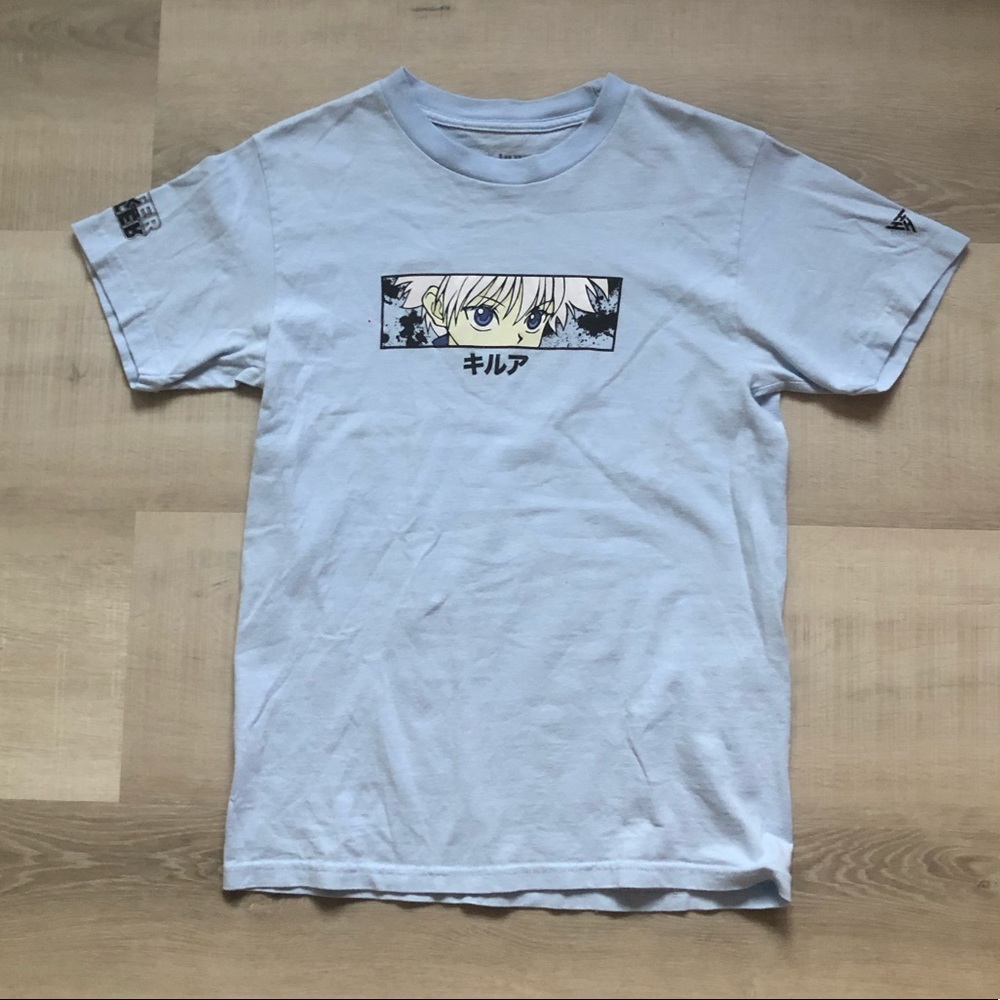 Hypland x Hunter x Hunter Killua Eye Blue T-Shirt